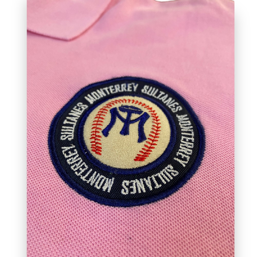 Playera tipo polo dama Sultanes con aplicación
