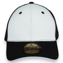 Gorra gabardina con malla detalle color en filo de visera