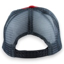 Gorra gabardina con malla detalle color en filo de visera