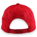 Gorra gabardina semiplana con refuerzo