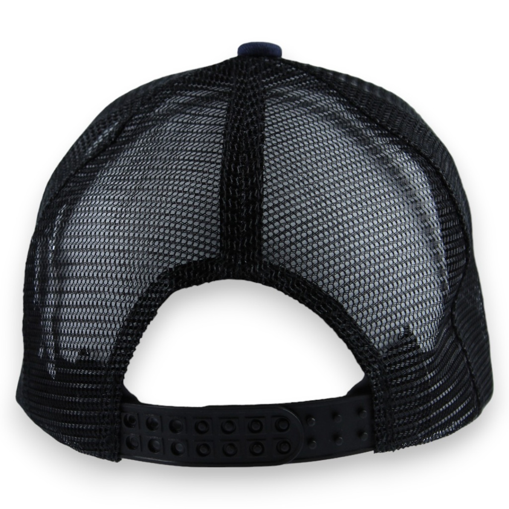 Gorra GCMCAPS gabardina con malla base de color gris