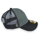 Gorra GCMCAPS gabardina con malla base de color gris