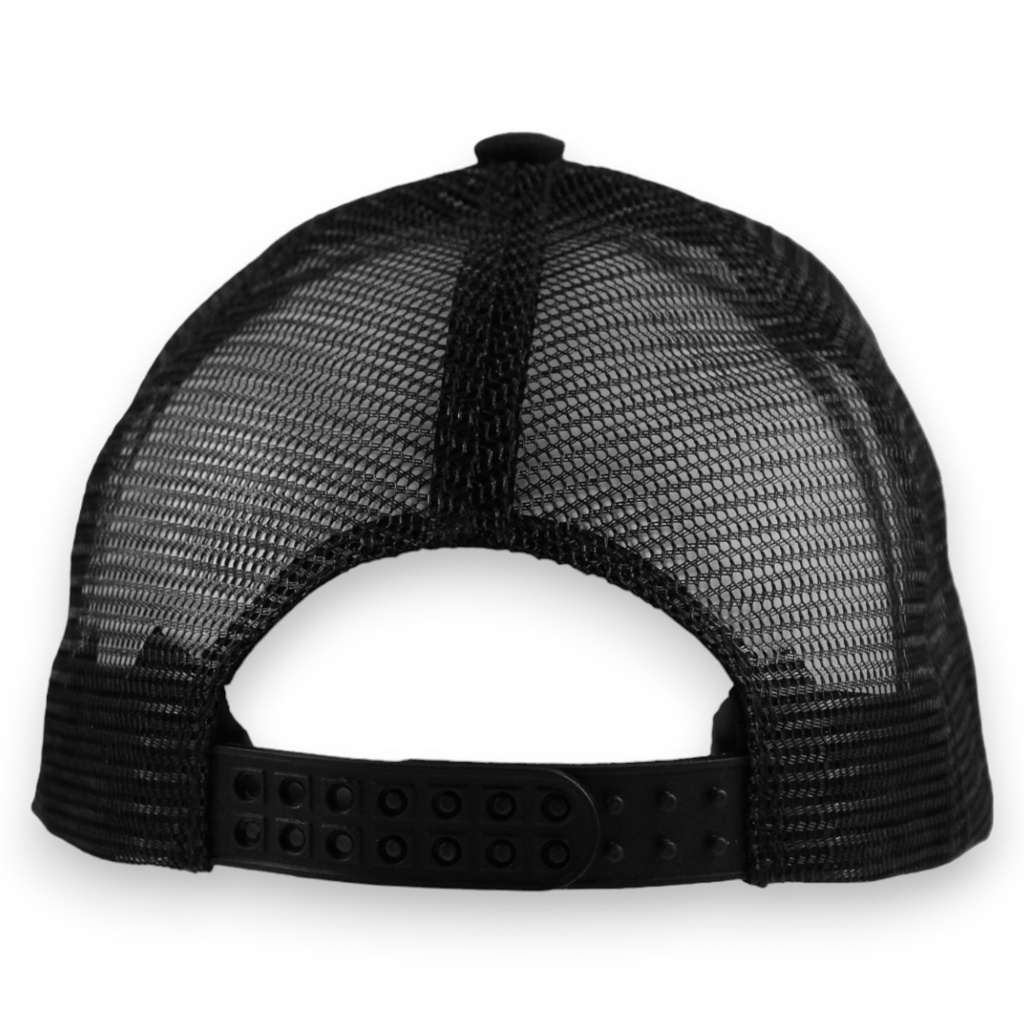 Gorra GCMCAPS gabardina con malla base de color gris