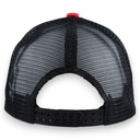 Gorra GCMCAPS gabardina con malla base de color gris