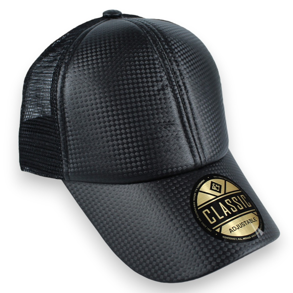 Gorra GCMCAPS vinil negro