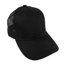 Gorra GCMCAPS gabardina con malla con refuerzo. Broche velcro
