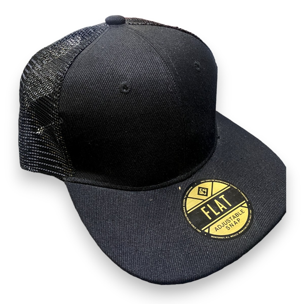 Gorra GCMCAPS visera plana negra