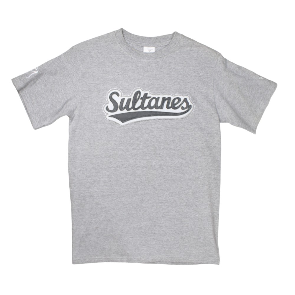 Playera cuello redondo adulto Sultanes con aplicación