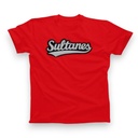 Playera cuello redondo adulto Sultanes con aplicación