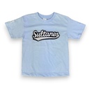 Playera cuello redondo juvenil Sultanes con aplicación