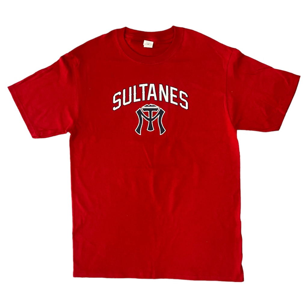 Playera cuello redondo adulto Sultanes con estampado