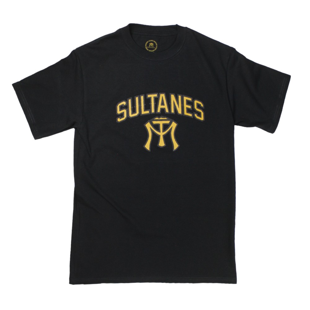 [SP2375-NG/S] Playera cuello redondo adulto Sultanes con estampado (CH)