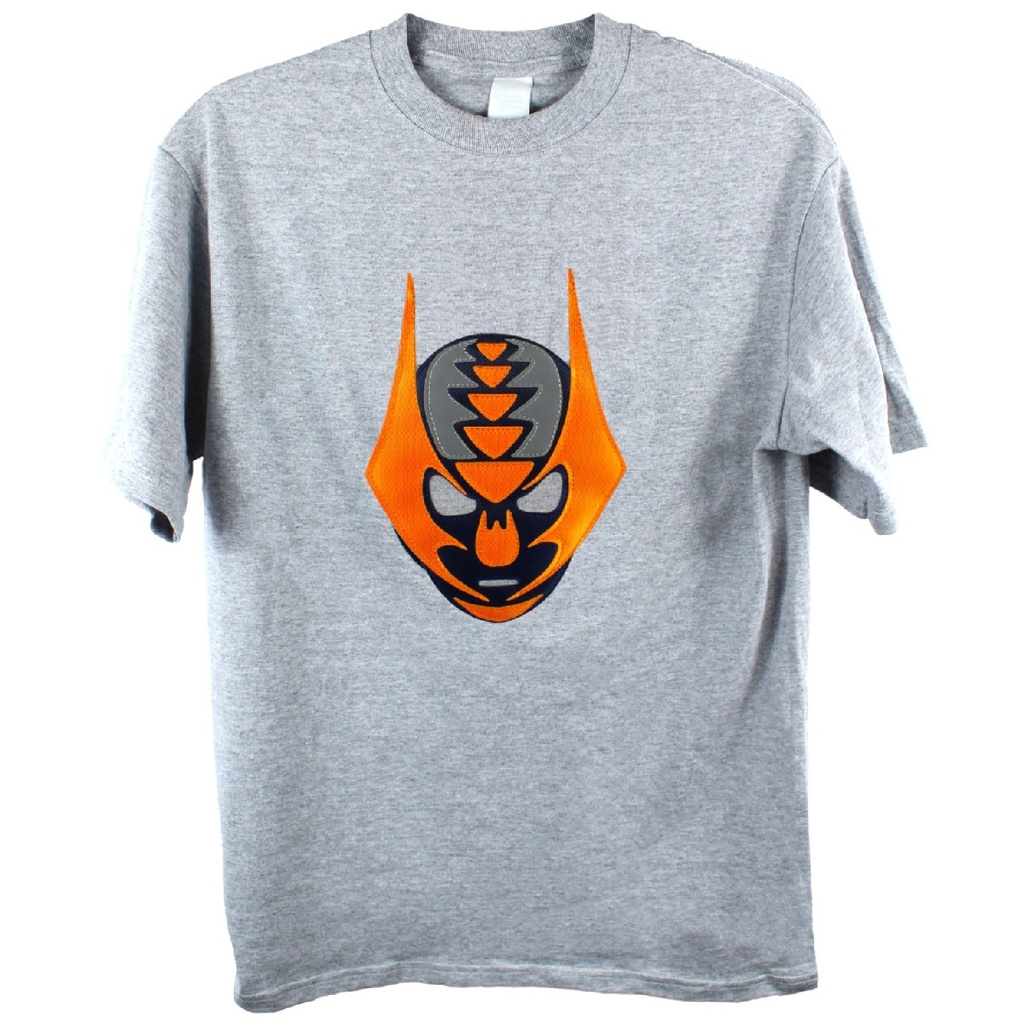 [MSK01-OMXAGH-S] Playera con diseño Máscaras Luchador - No. 1 (CH)