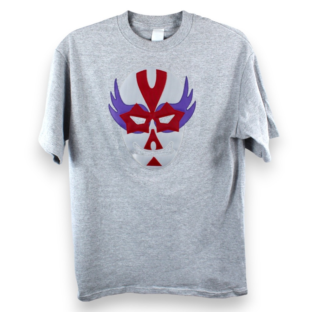 [MSK10-OMXAGH-S] Playera con diseño Máscaras Luchador - No. 10 (CH)