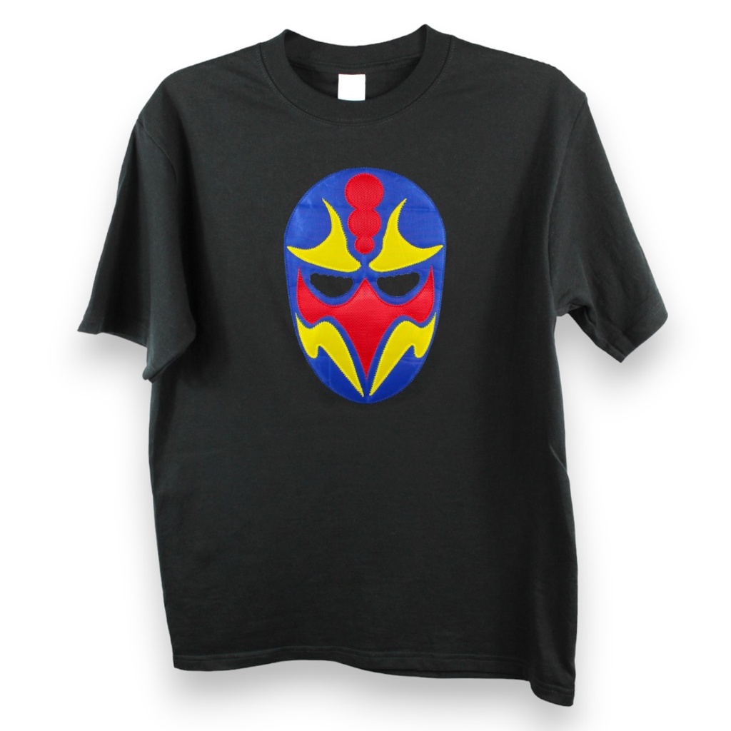 [MSK12-OMXANG-S] Playera con diseño Máscaras Luchador - No. 12 (CH)