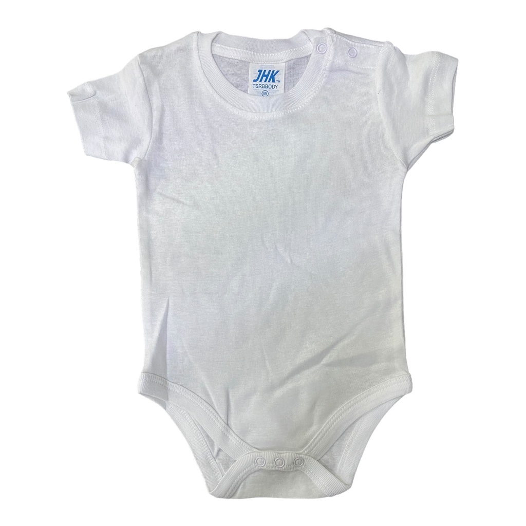 [A1ZEEBL-3M] Alstyle bebé A1ZEE mameluco (Blanco, 3M)