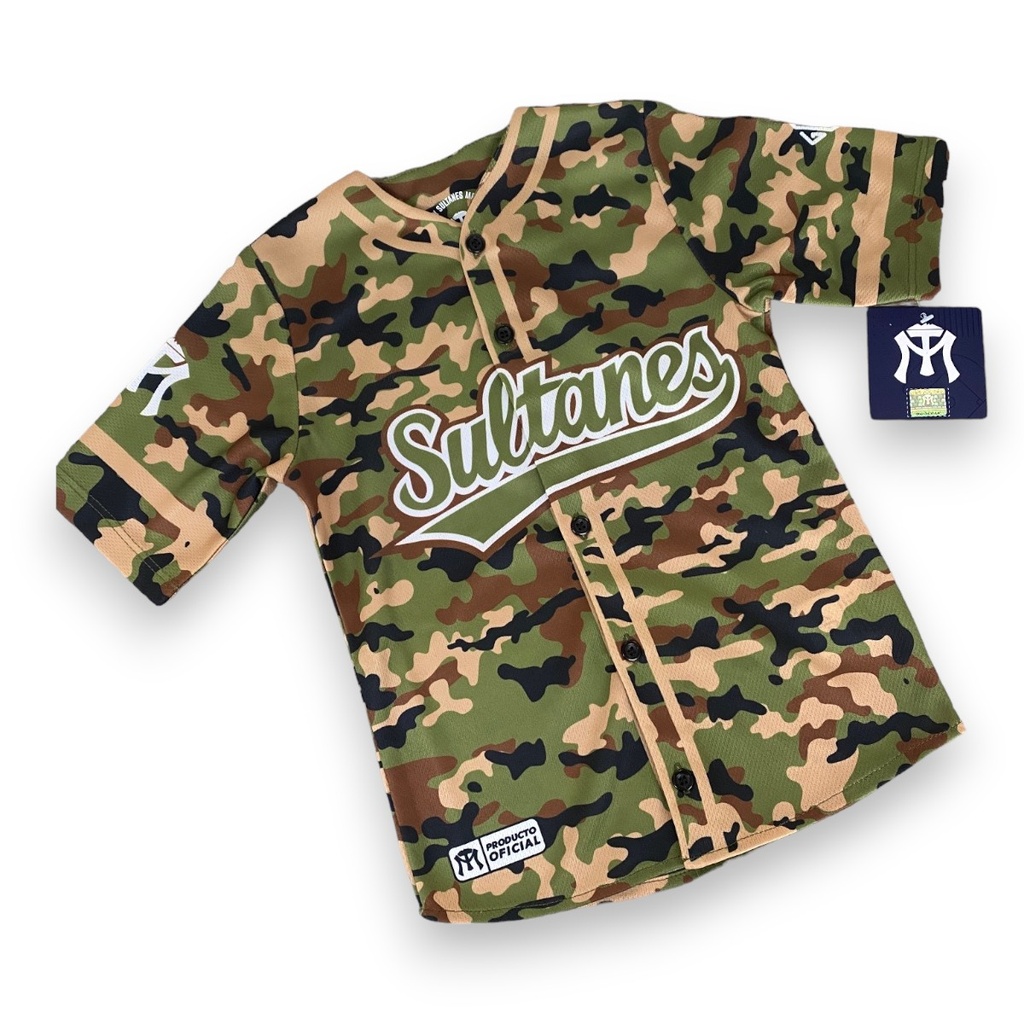 [SJ2321-CAMO/S] Camisola jersey ADULTO Sultanes dry fit SUBLIMADA (CH)