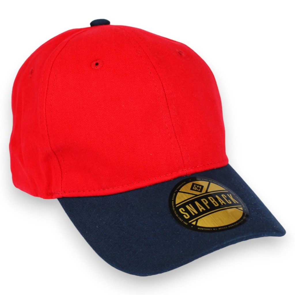 Gorra GCMCAPS algodón peinado refuerzo ligero. Broche plástico