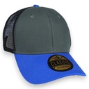 Gorra GCMCAPS gabardina con malla combinación colores con refuerzo. Broche plástico