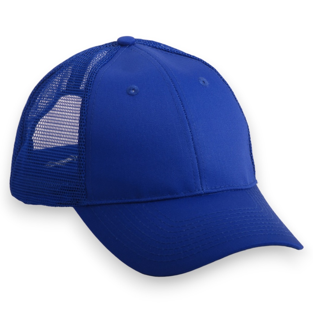 Gorra GCMCAPS gabardina con malla con refuerzo. Broche velcro