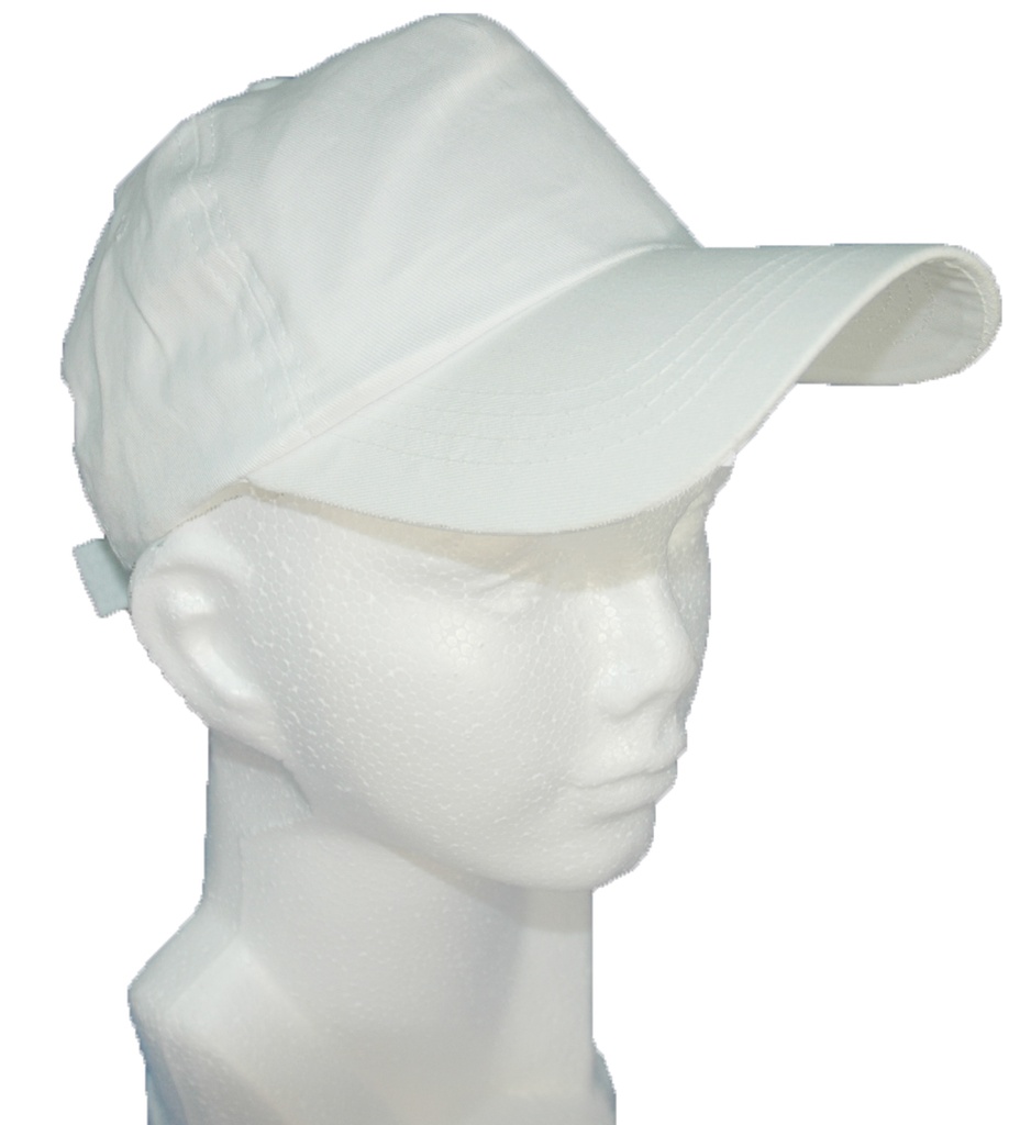 [GCMECO-BL] Gorra GCMCAPS economica de campaña (Blanco)