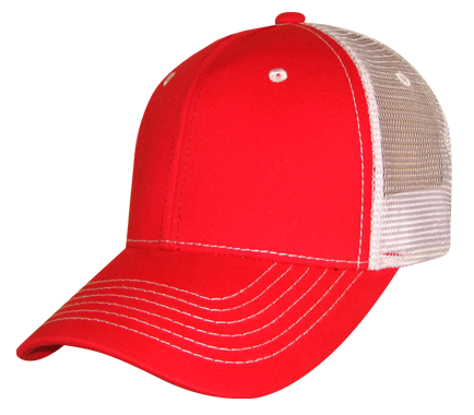 Gorra GCMCAPS gabardina con malla con refuerzo. Broche plástico