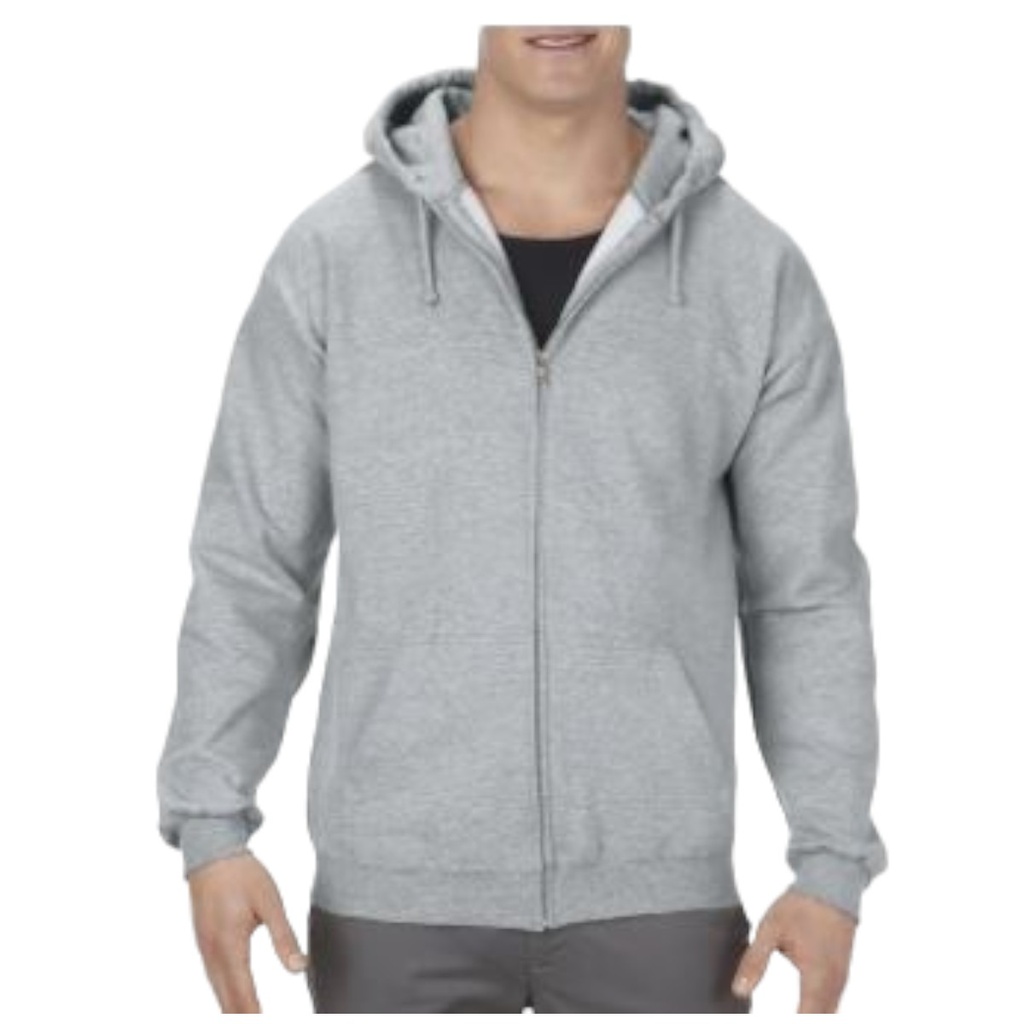 Sudadera Alstyle 1574 capucha con bolsa y zipper