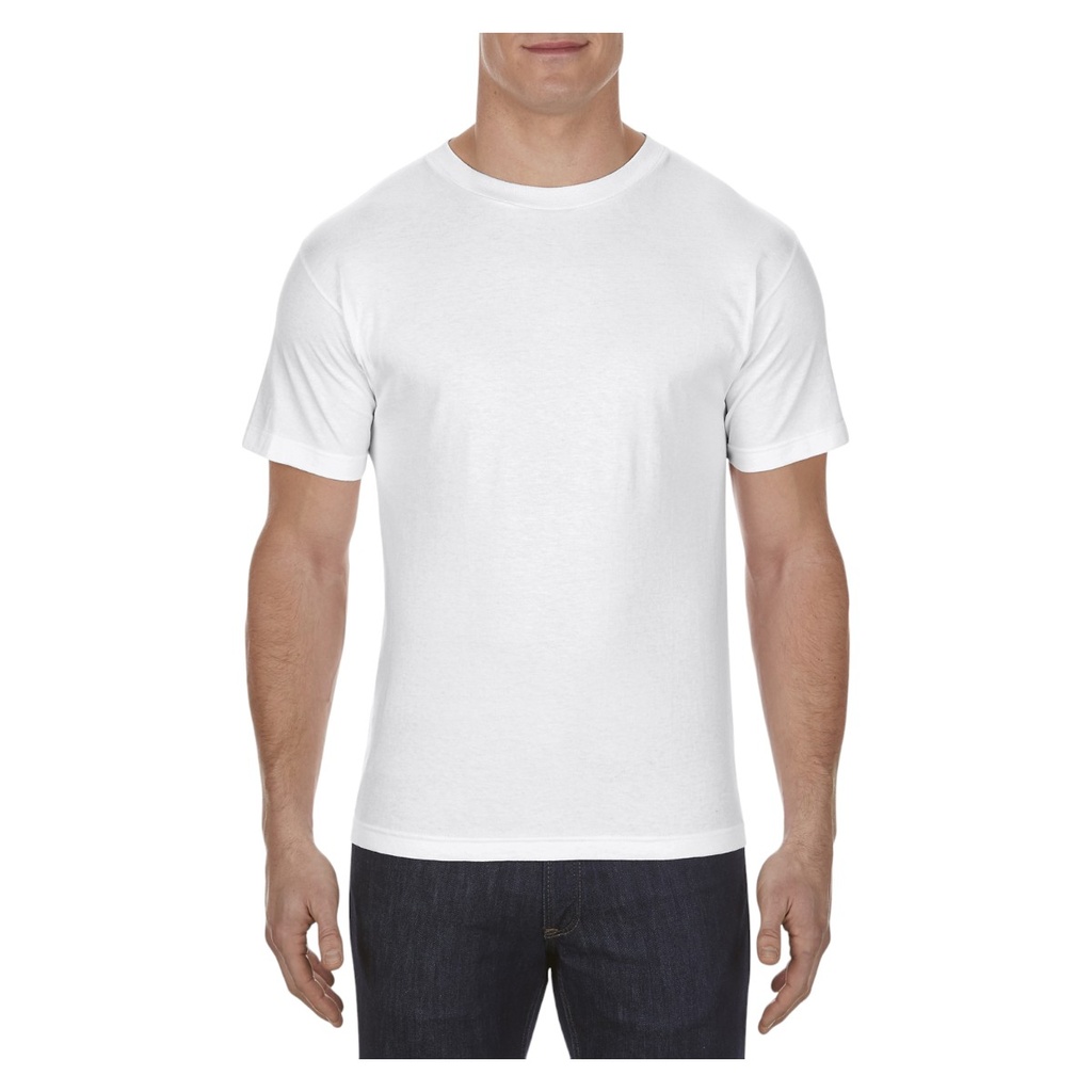 [A5301BL-S] Playera Alstyle 5301 adulto tejido fino 145 gr (Blanco, CH)
