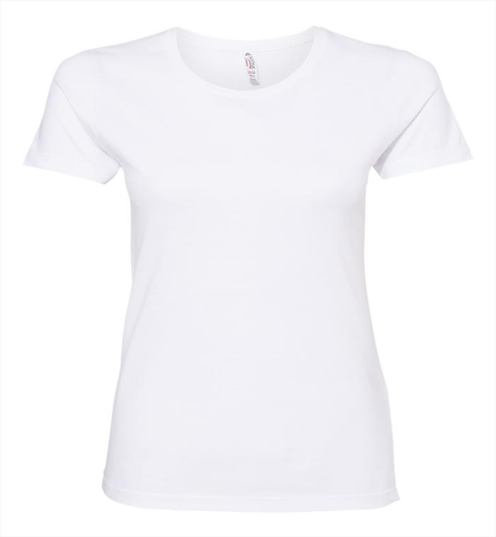 [A5562BL-S] Playera Alstyle 5562 dama tejido fino 145 gr (Blanco, CH)