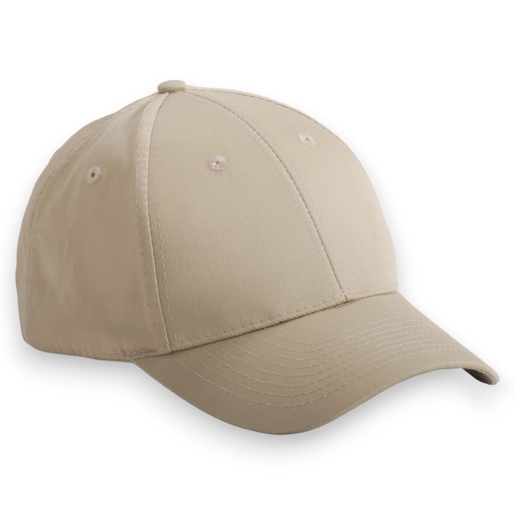 Gorra de gabardina con refuerzo. Broche velcro