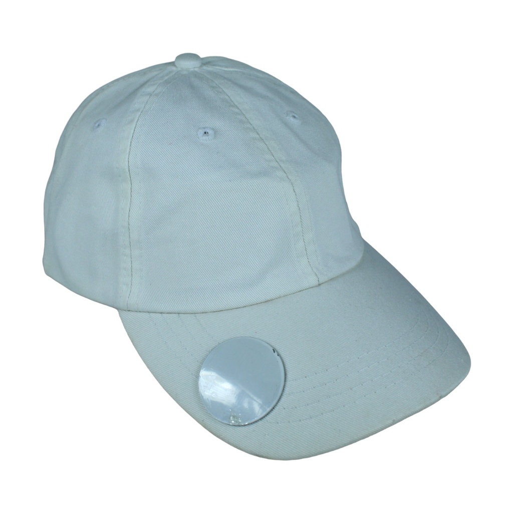 [GCMABRI-BL] Gorra GCMCAPS con abridor en visera (Blanco)