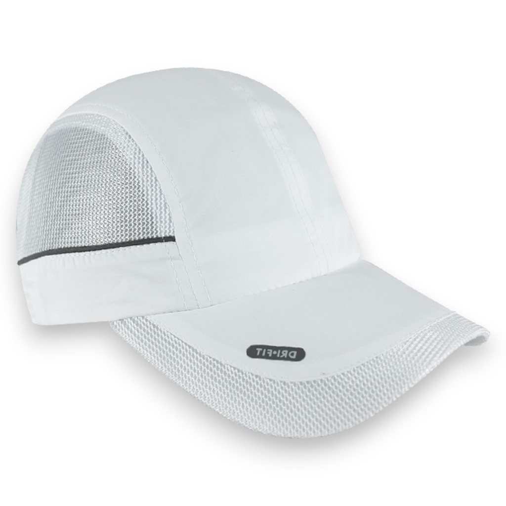 [GDRF-BL] Gorra GCMCAPS dryfit con reflejante (Blanco)