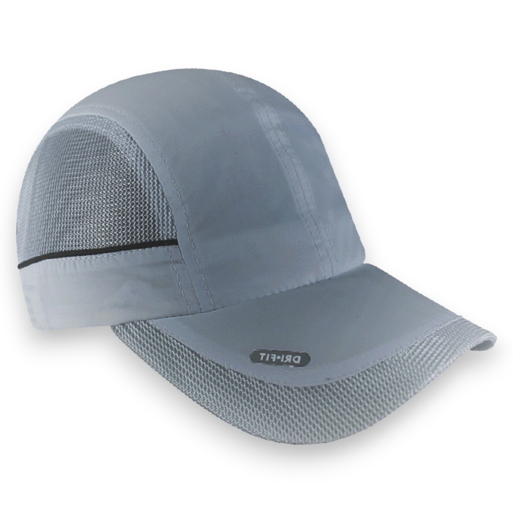 Gorra GCMCAPS dryfit con reflejante, sin refuerzo. Broche velcro