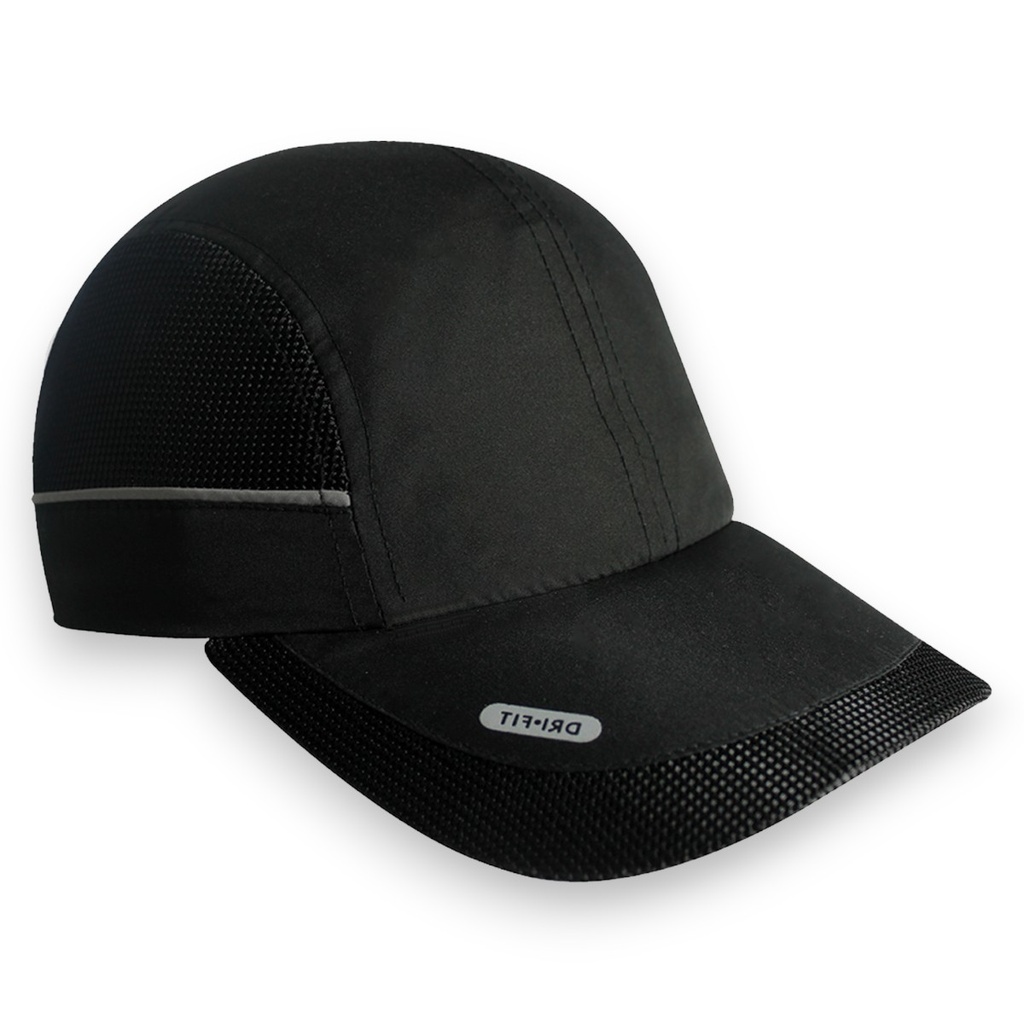 Gorra GCMCAPS dryfit con reflejante, sin refuerzo. Broche velcro