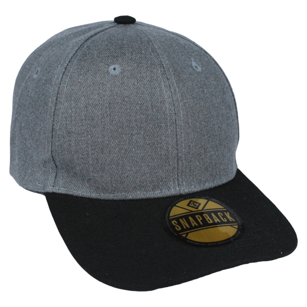 Gorra GCMCAPS acrílico melange. Broche plástico