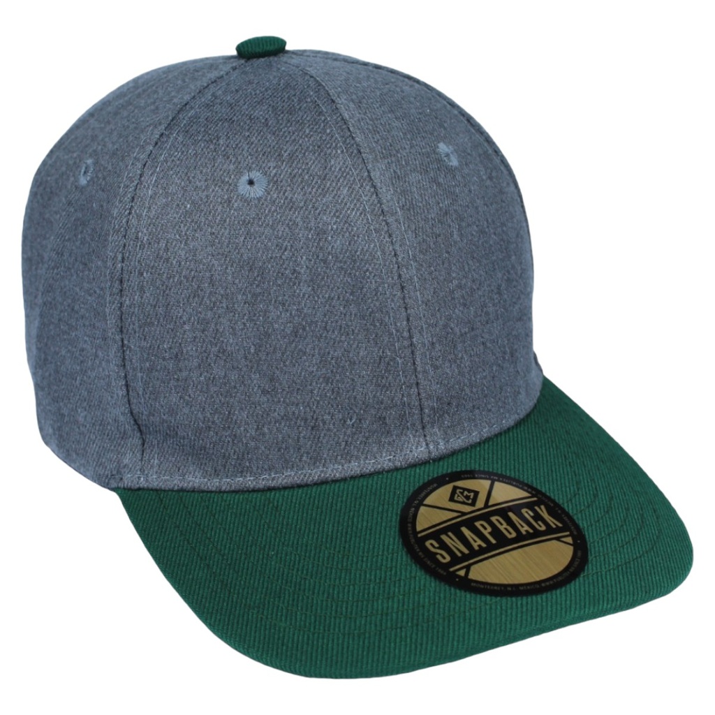 Gorra GCMCAPS acrílico melange. Broche plástico