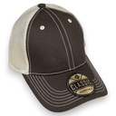 Gorra gabardina con malla detalle color en filo de visera