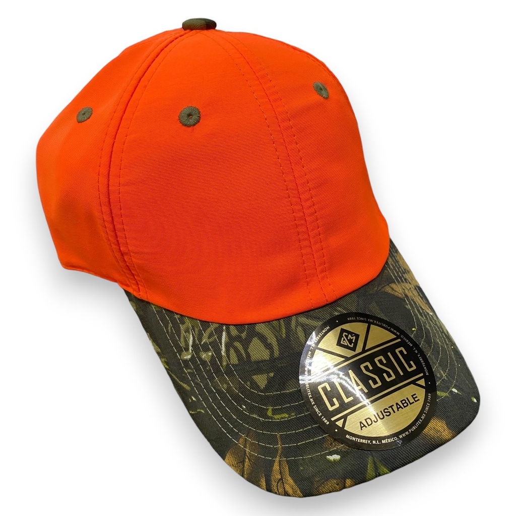 Gorra GCMCAPS gabardina estilo camuflaje. Broche velcro