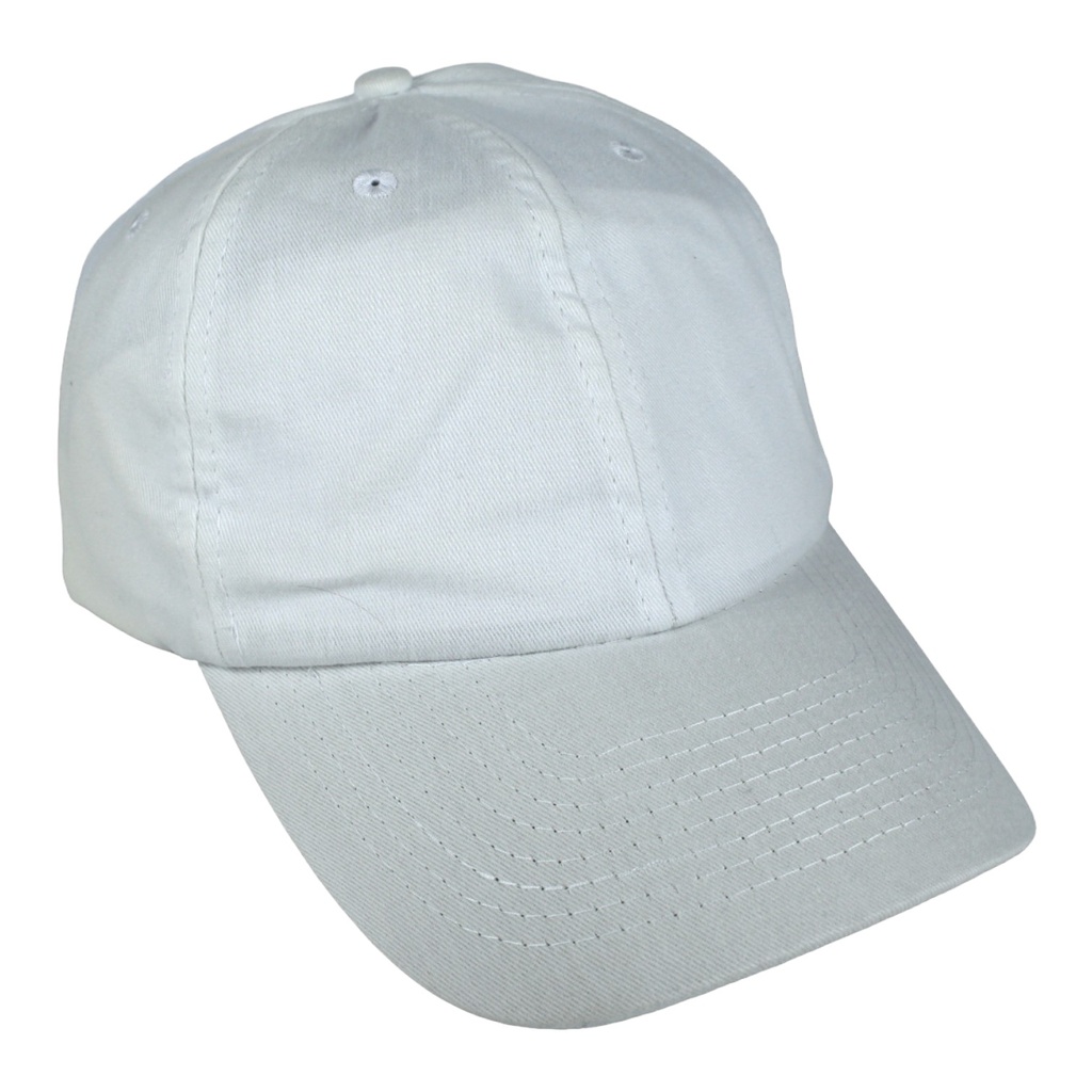 [GALBGC-BL] Gorra NISSIN algodón peinado ligero (Blanco)