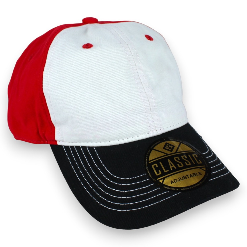 Gorra GCMCAPS algodón peinado sin refuerzo. Broche metálico