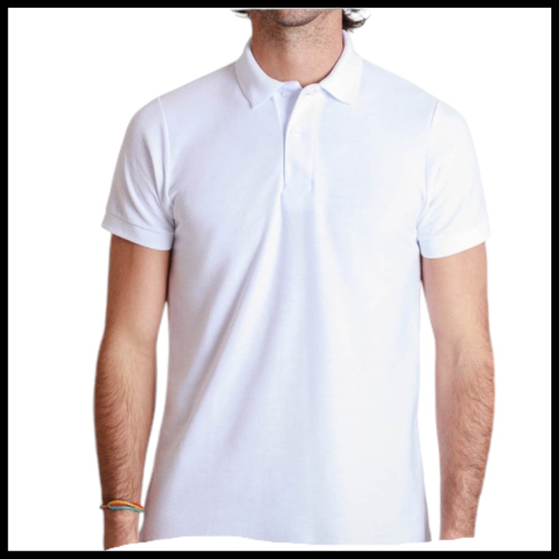 [OTPABL-S] Playera OPTIMA adulto tipo polo (32633) (Blanco, CH)