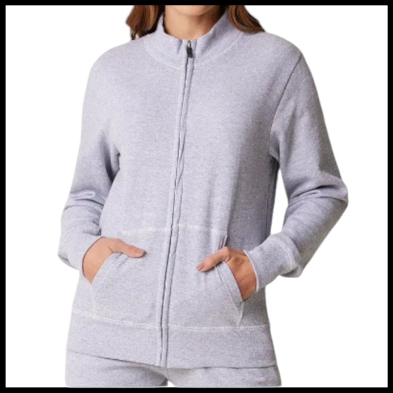 Sudadera OPTIMA dama zipper (38109)