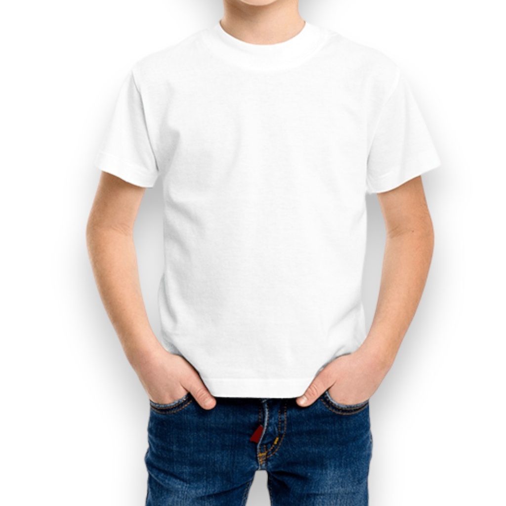 [OCRING-3X] Playera OPTIMA infantil cuello redondo  (Negro)