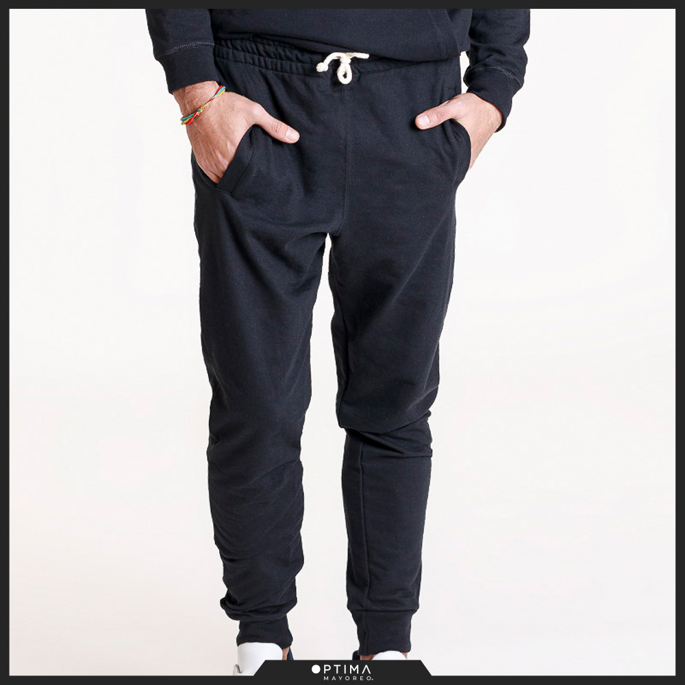 [OPFANG-S] Pants felpa adulto Optima (38106) (Negro, CH)