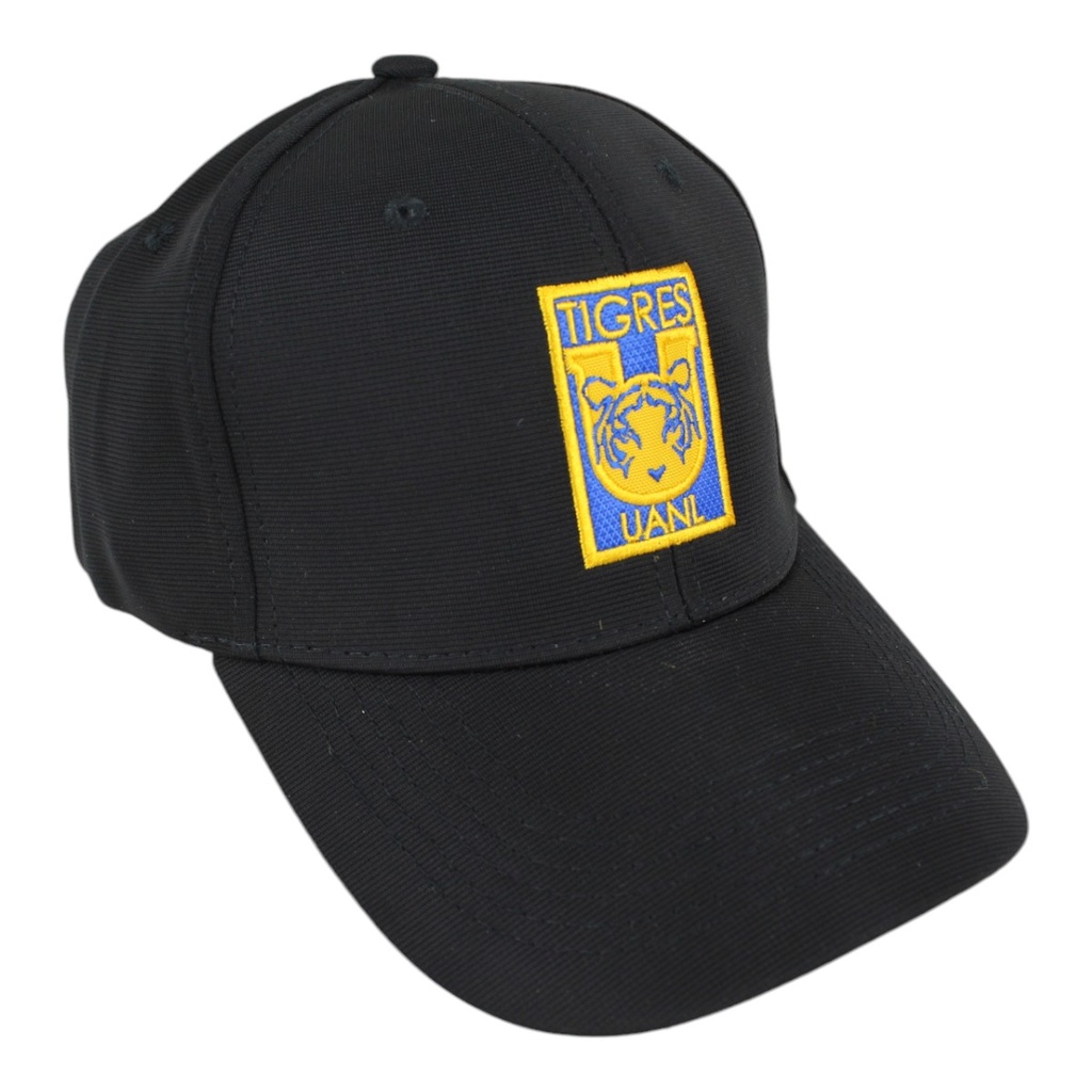 [TSG2407-CLS/NG] Gorra negra cerrada ajustable Tigres UANL
