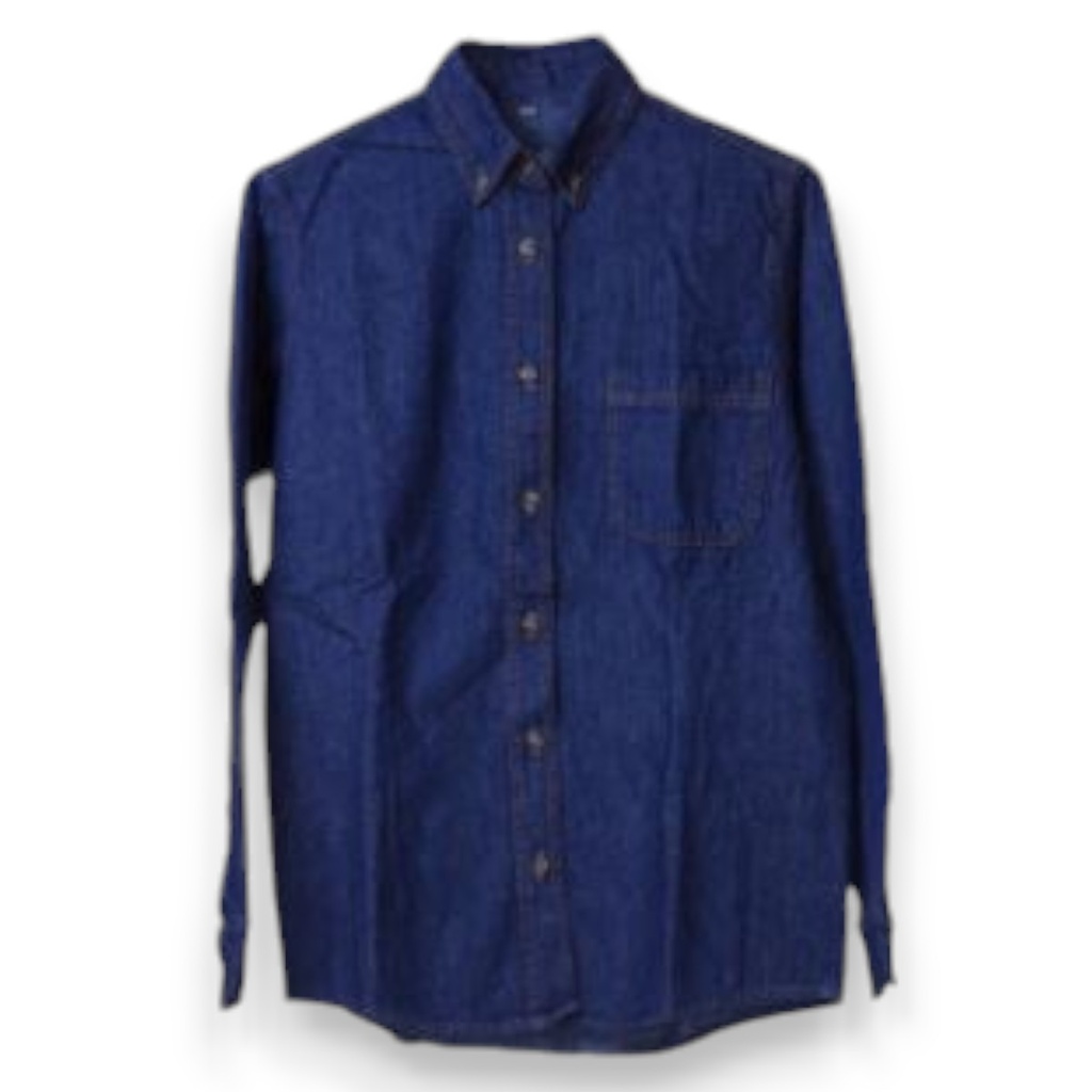 [MCASR-S] Camisa GCM casual mezclilla manga larga (CH)