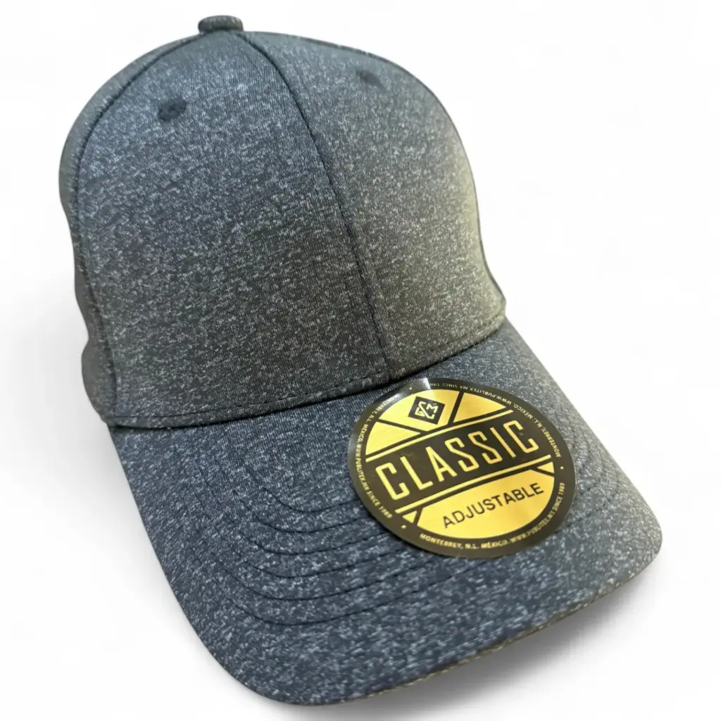[G19004-NG] Gorra tela jersey (Negro)