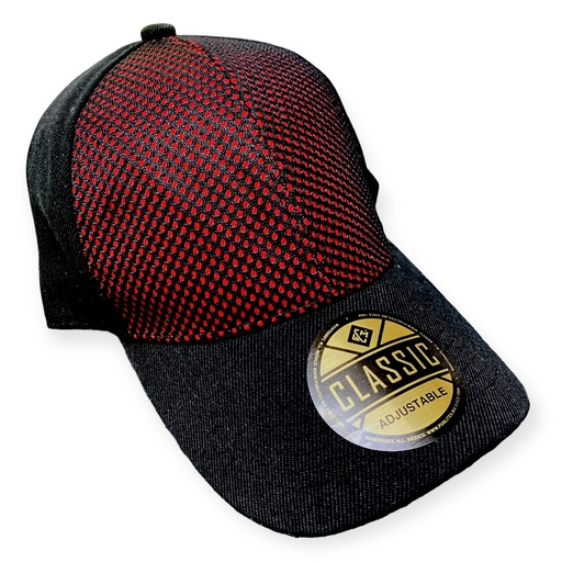 [G19006C-NG/RO] Gorra GCMCAPS combinada con mesh