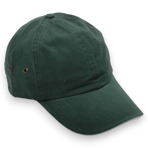 Gorra NISSIN tipo polo refuerzo ligero, línea de color en visera