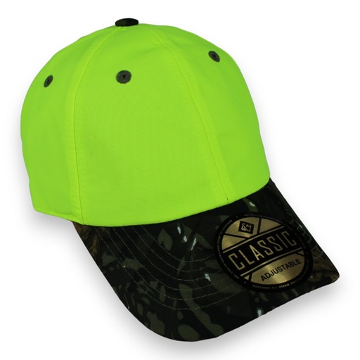[G20018-Y/CAM] Gorra camuflaje con amarillo neón